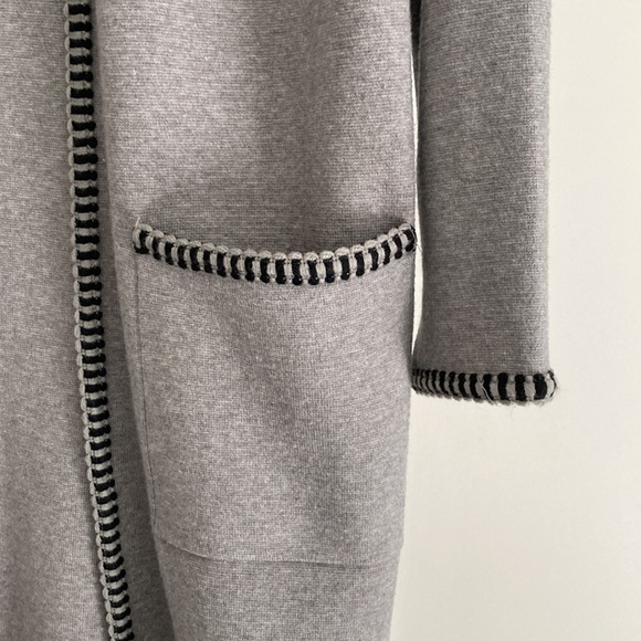 Gray duster coat - Picture 3 of 5